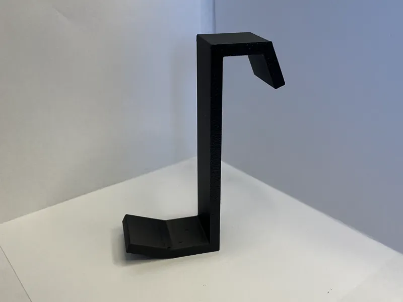 Headset holder for the monitor 