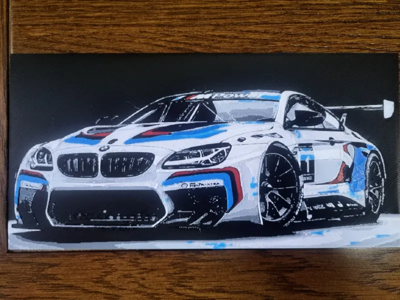 BMW m6 GT3 Hueforge