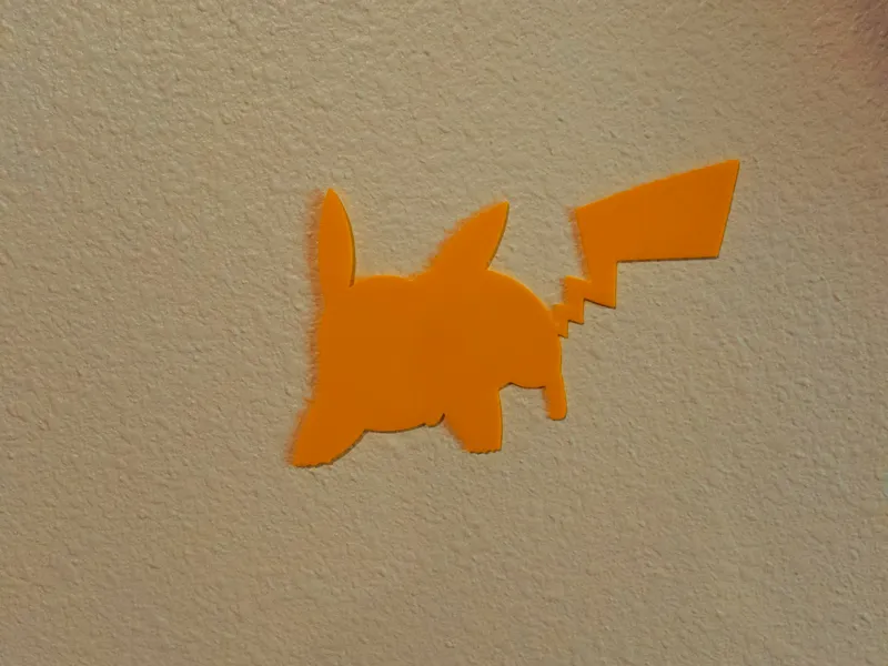 Fighting Pikachu Wall Art