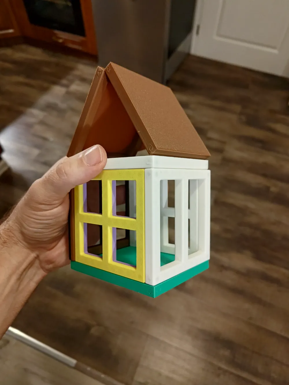 Children's cottage magnetic building kit by DrejkCZ - MakerWorld