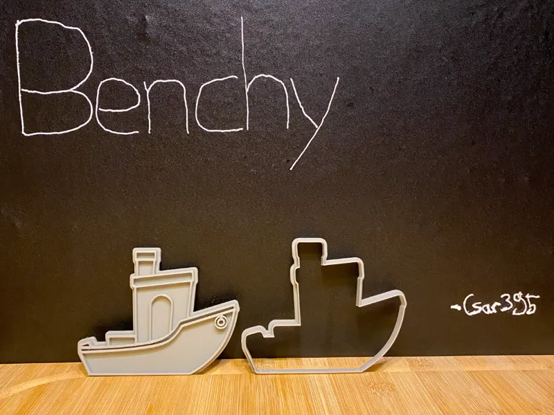 Benchy Keksausstecher + Stempel