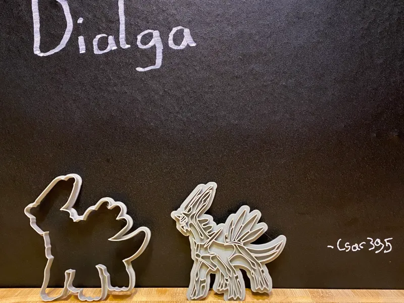 Dialga Plätzchenausstecher + Stempel