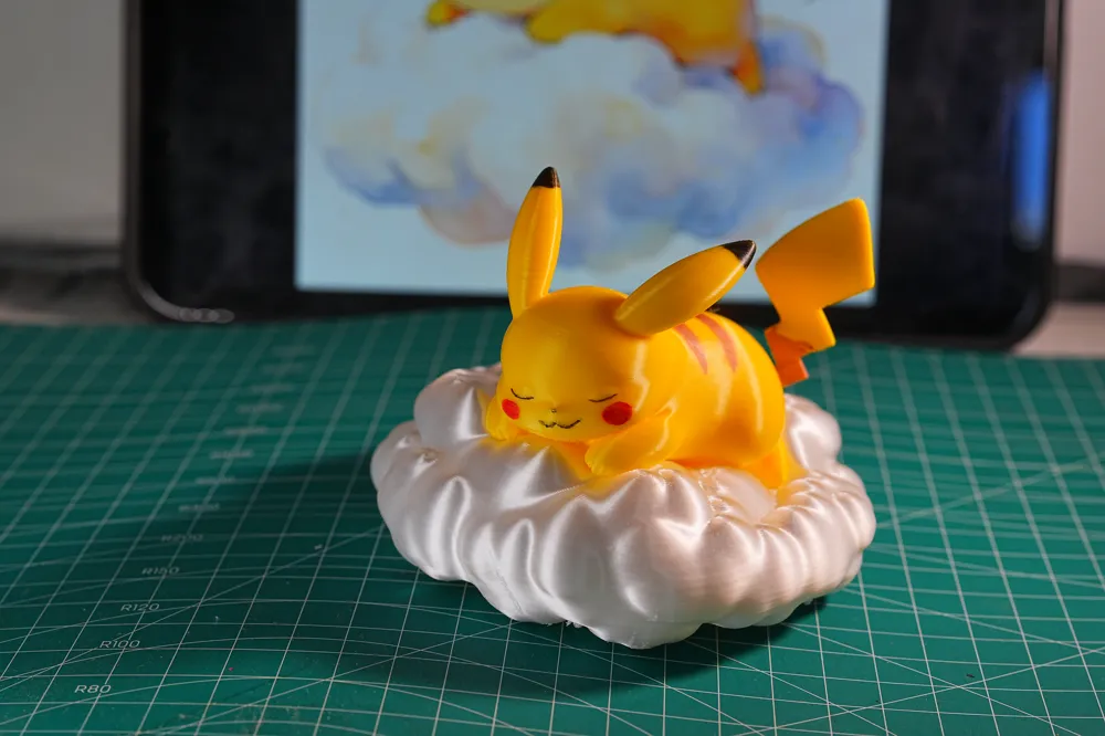 Pikachu Deep Sleep - Free 3D Print Model - MakerWorld