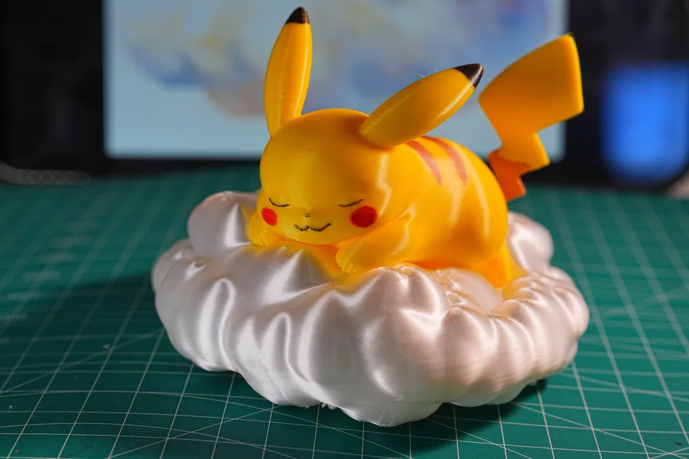 Pikachu Deep Sleep - Free 3D Print Model - MakerWorld