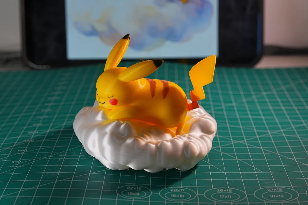 Pikachu Deep Sleep - Free 3D Print Model - MakerWorld