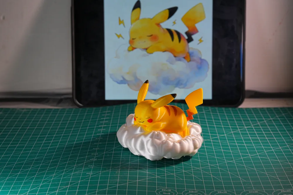 Pikachu Deep Sleep - Free 3D Print Model - MakerWorld