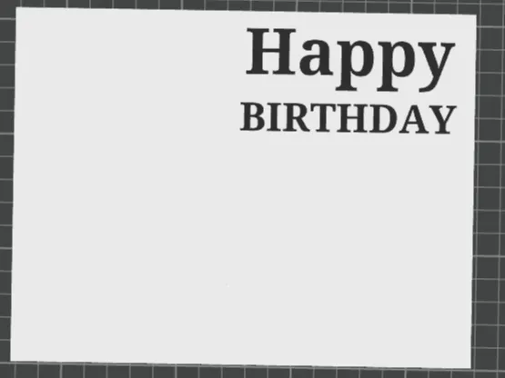 happy birthday card