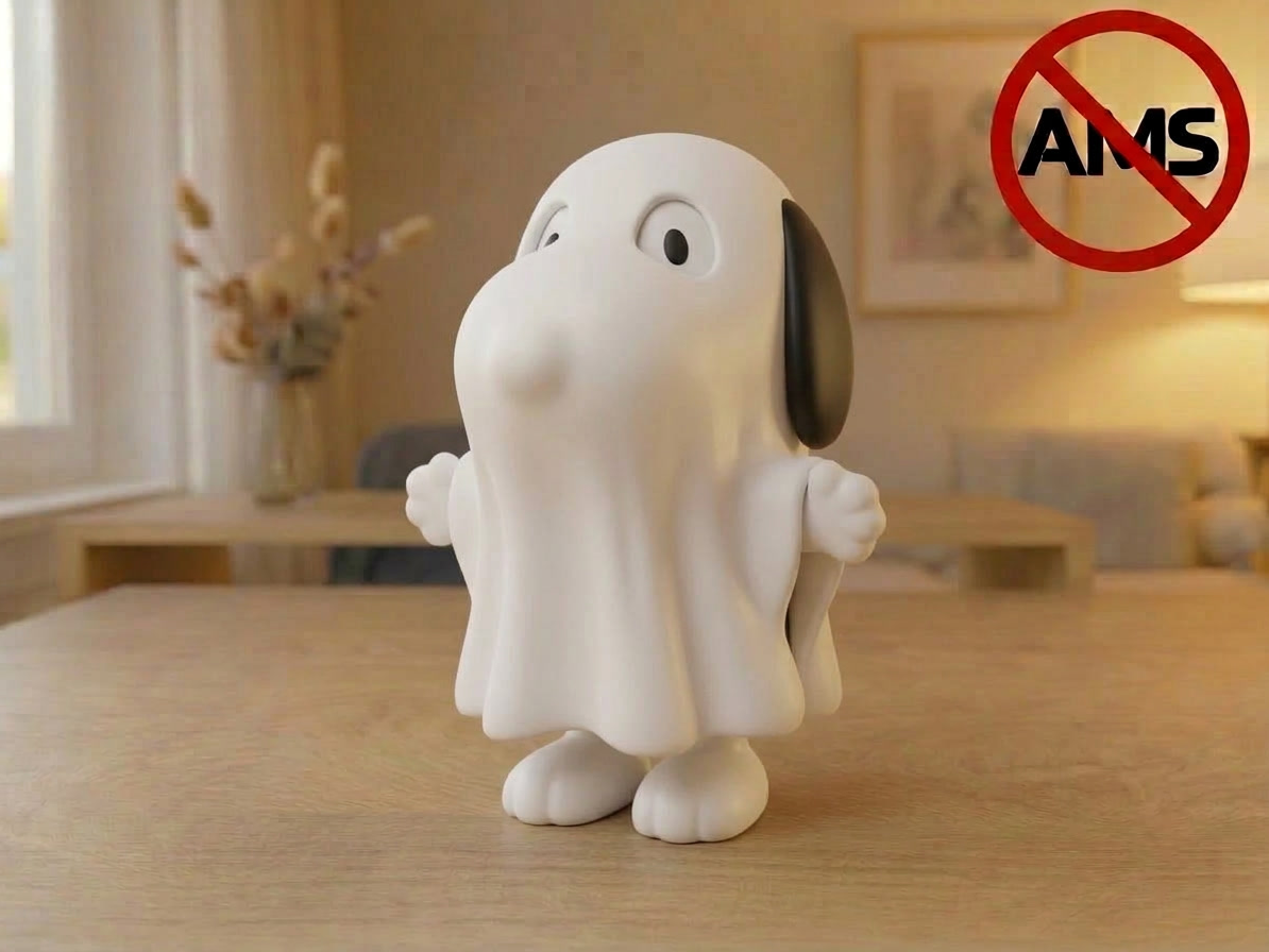 Ghost Snoopy – Halloween Figurine (No AMS) - 1