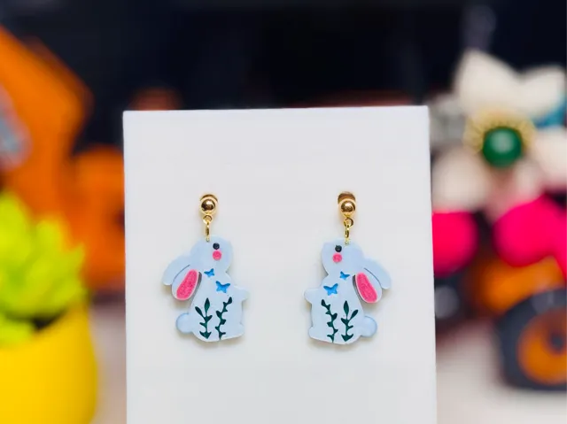Easter Bunny Earrings