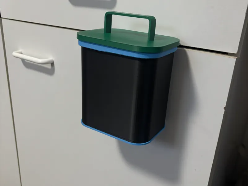 Bio Müllabfall Eimer mit Deckel 
