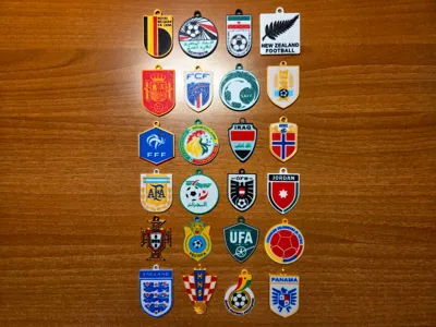FIFA World Cup 2026 - Keychains - Groups G to L