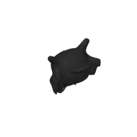 Porte-clés tête de Cubone texturée — photo 3