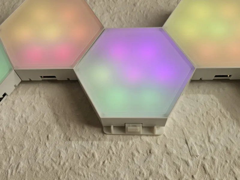 Wandhalterung für Hexagonale LED-Panele