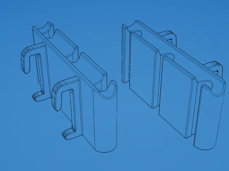 Ikea Skadis Cable Holder Tight Grip