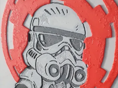 Star Wars Stormtrooper mini carc - Hueforge