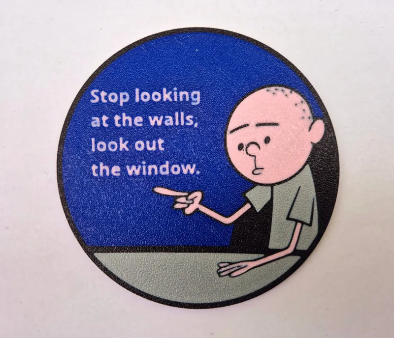 Karl Pilkington Coaster - Quote #4