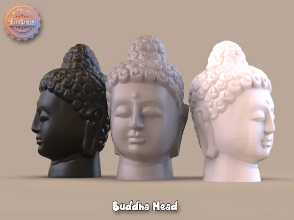 Tête de Bouddha