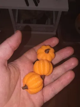Adorno temático: Mini Pumpkins – 3 cm Decor Fall Table Decoration — vista de referencia 3