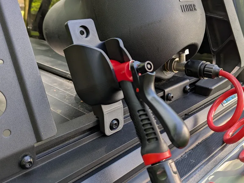 Hose Nozzle Holder for Leitner ACS Rack HydroPOD