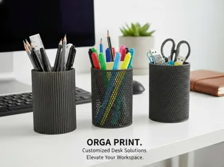 Lightweight Mesh Pencil Holder