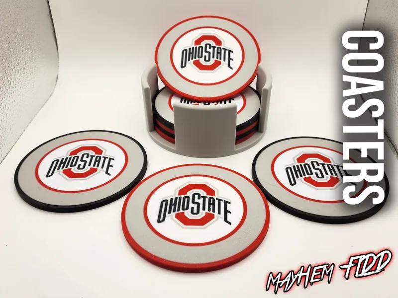 Ohio State - Coaster Set