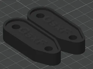 Suzuki GxsF mirror adapter PETG