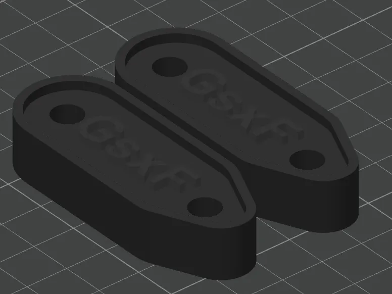 Suzuki GxsF mirror adapter PETG