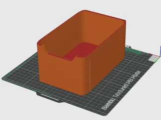 12x19x9 cm container