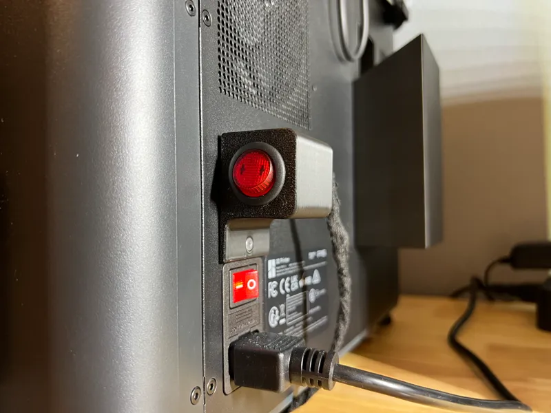 Toggle switch mount for P1s