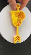 Dual-color 0.2mm layer, 2 walls, 15% infill