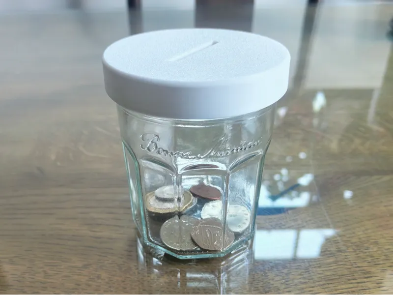 Bonne Maman Jar Money Box Lid (Screw-Fit)
