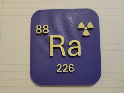 Radium Element plate