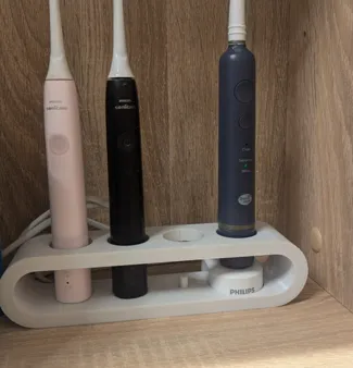 Sonicare Tootbrush stand with charging station 
