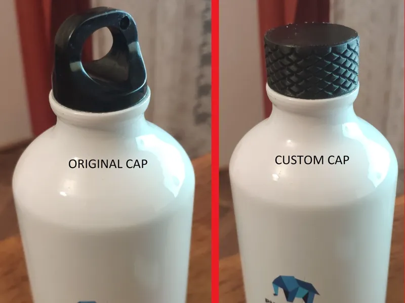 Metal bottle cap