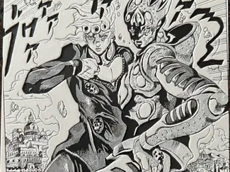 Giorno Giovanna and Golden Experience Requiem