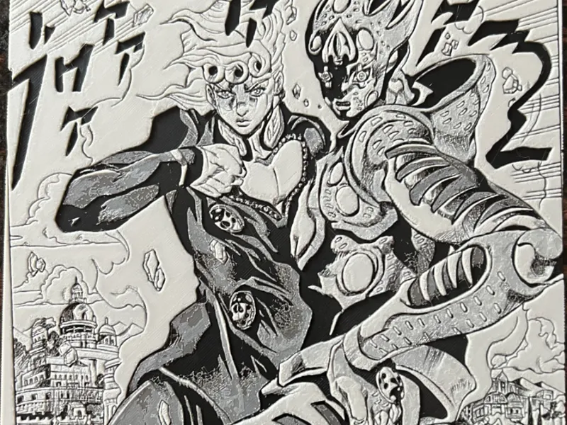 Giorno Giovanna and Golden Experience Requiem