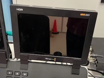 BMD View Assist Monitor Cradle for TV studio 4K8