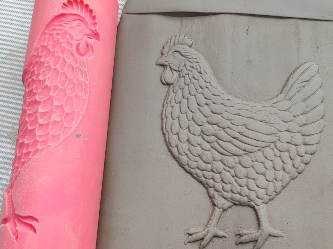 Texture Roller – Farmyard Hen