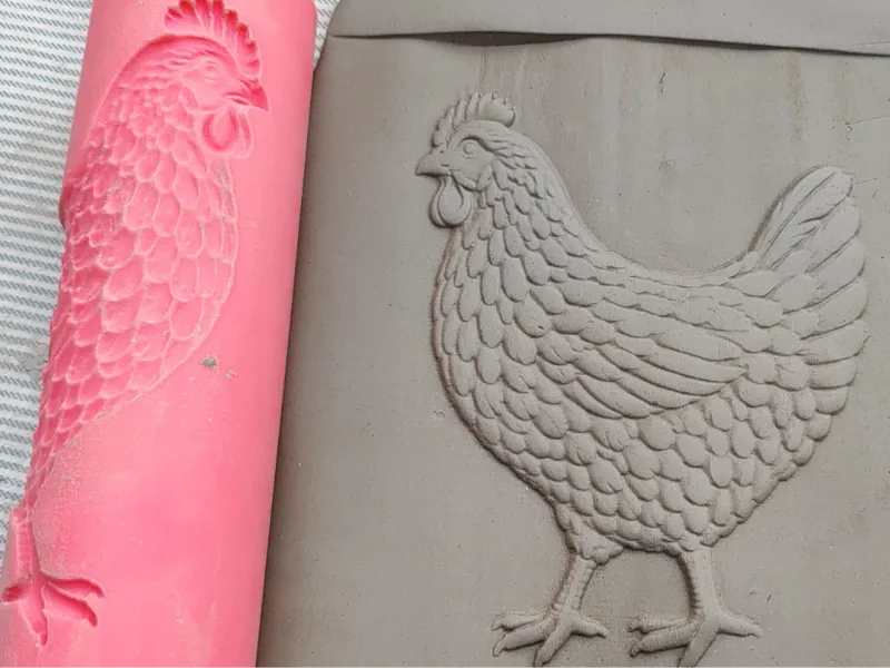 Texture Roller – Farmyard Hen