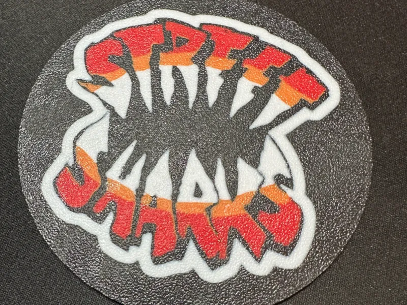 Street Sharks Logo Coaster