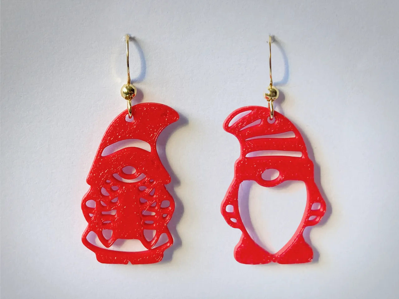 Elf (women) earring for Christmas view 3