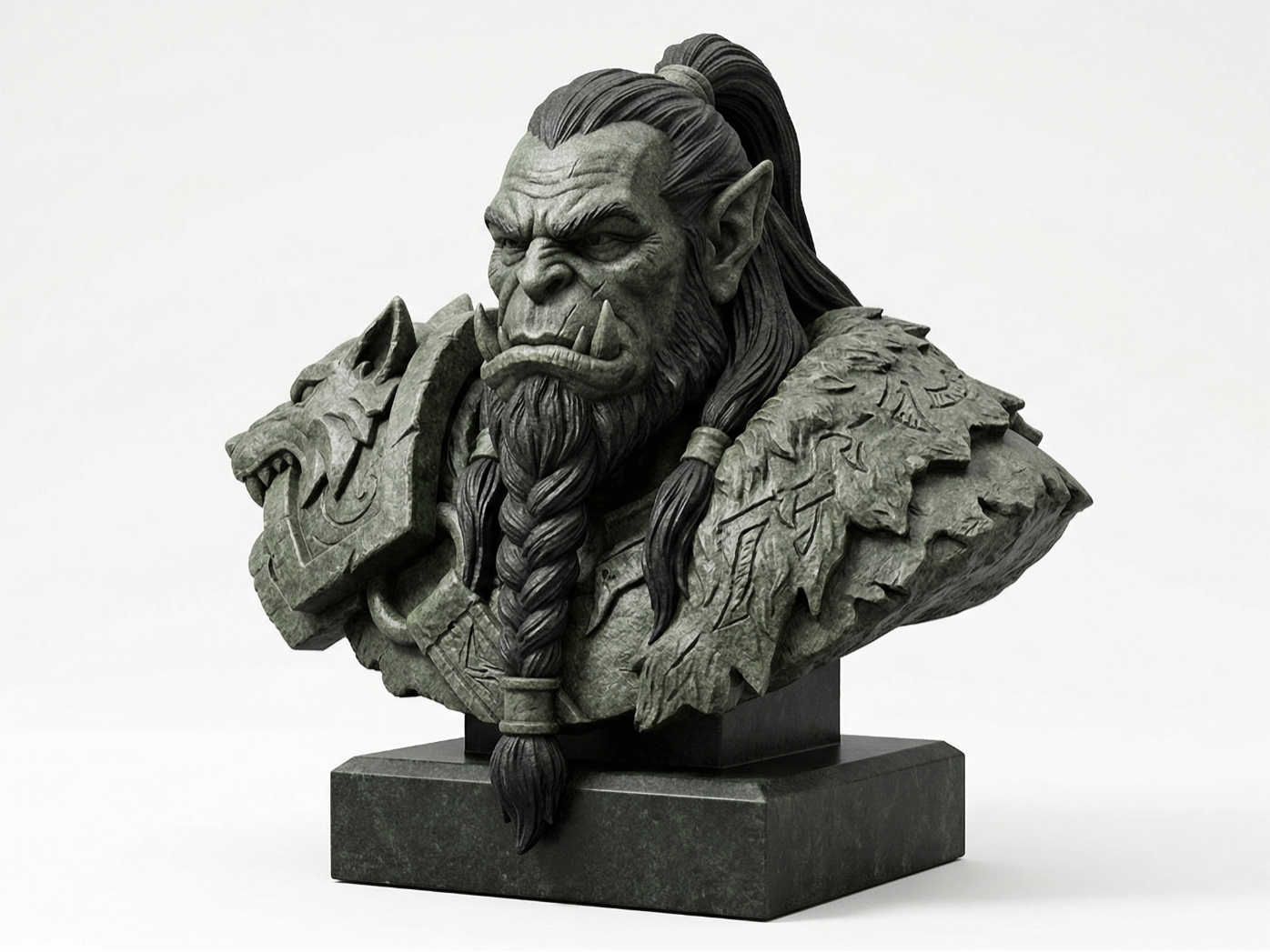 Thrall statue - World of Warcraft