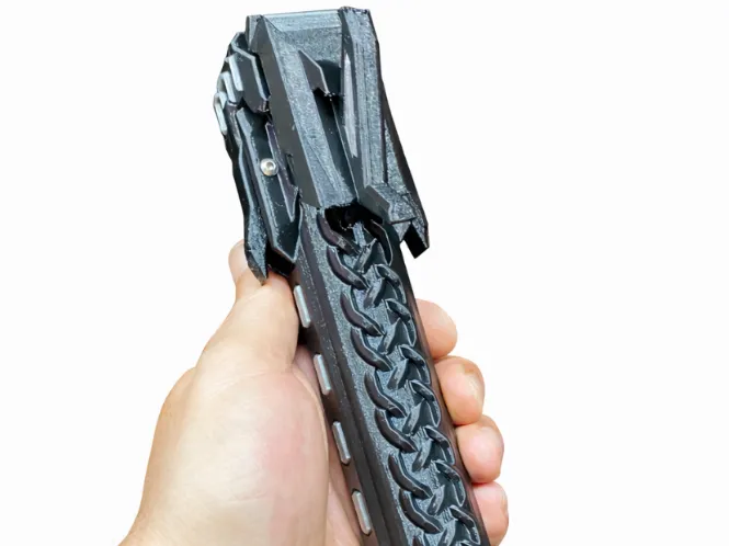 Collapsible Celtic Mech Sword