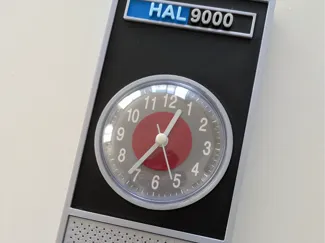 HAL 9000 Clock