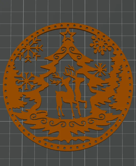 Nature Christmas 2d