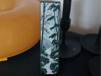 Japanese Forest Bookmark - Hueforge