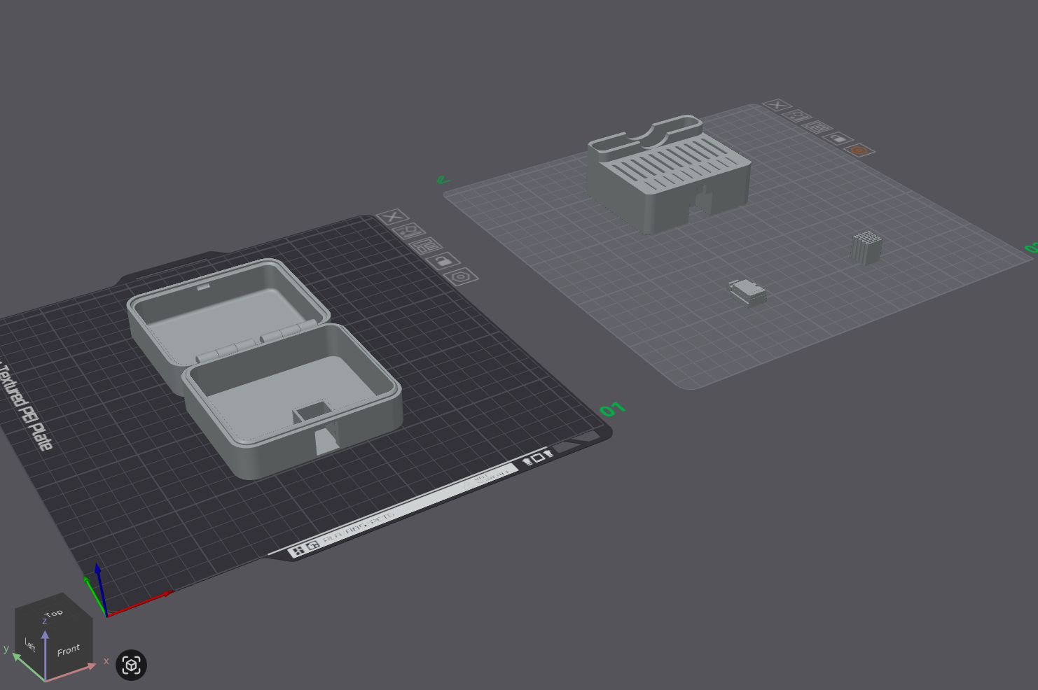 Miniatura 1 do modelo 3D SD / USB Storage Case