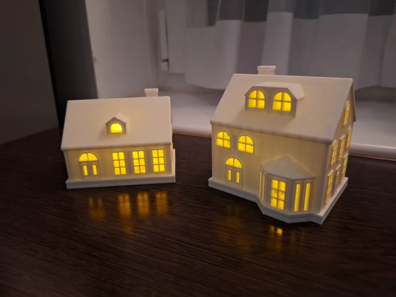 Christmas Town Houses