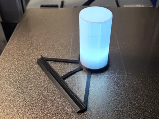 70mm x 35mm lithophane diffuser for tealight