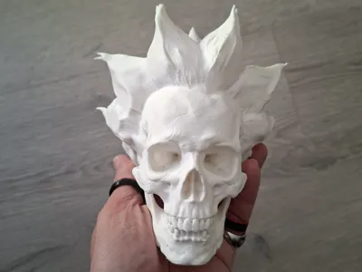 Skull Rick Sanchez Rick and Morty